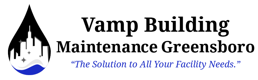 Vamp Building Maintenance Logo